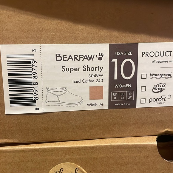 Bearpaw Shorty Iced Coffee Boots - Picture 5 of 5
